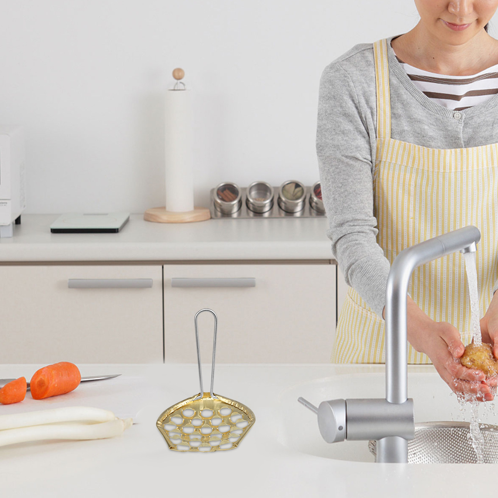 Flexible Metal Scraper for Hom - Kitchen Gadgets Essential reseña y precio