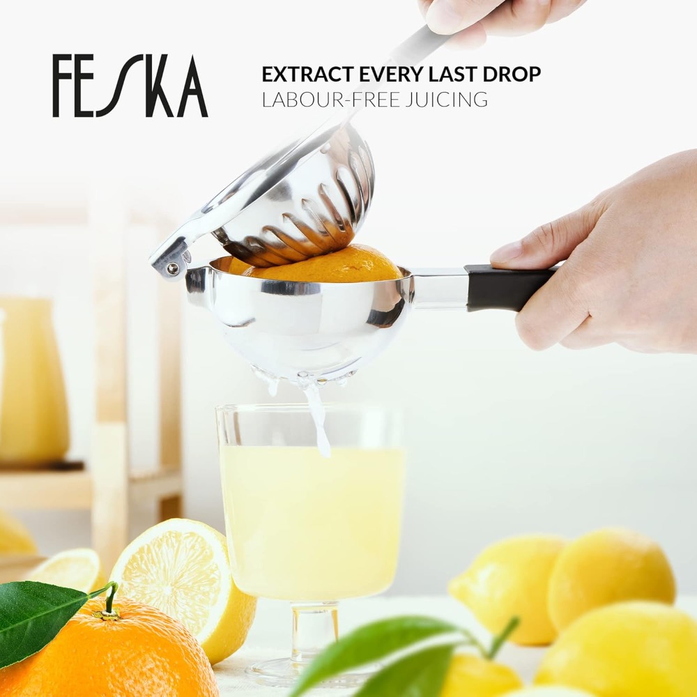 Stainless Steel Lemon Squeezer - Citrus Lemon Squeezer reseña y precio