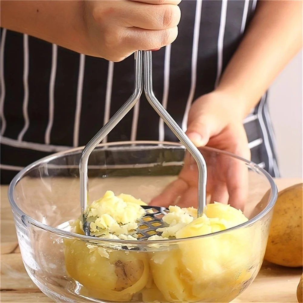 Stainless Steel Potato Masher  - Kitchen Gadgets Kids reseña y precio