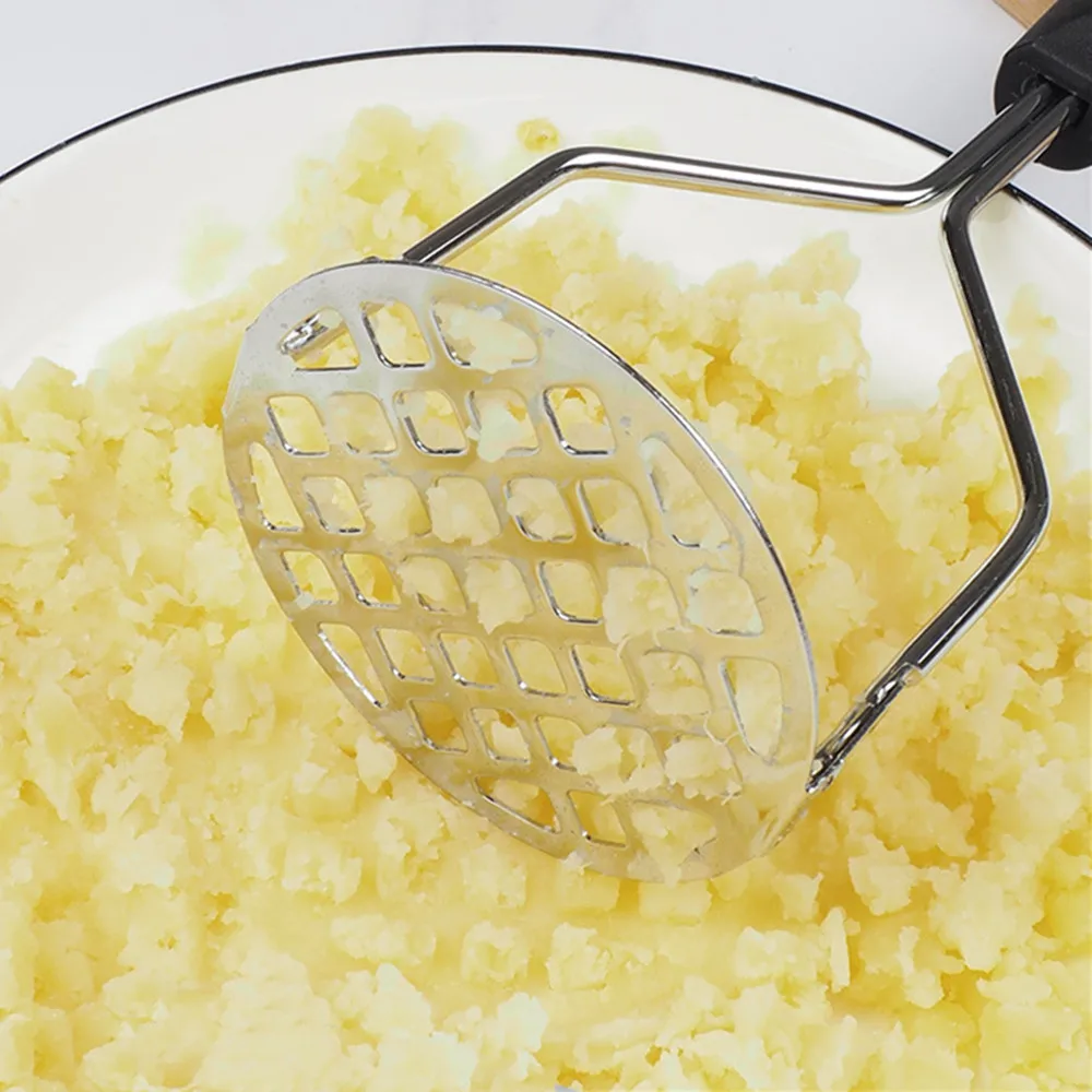 Stainless Steel Potato Masher  - Kitchen Gadgets Kids reseña y precio