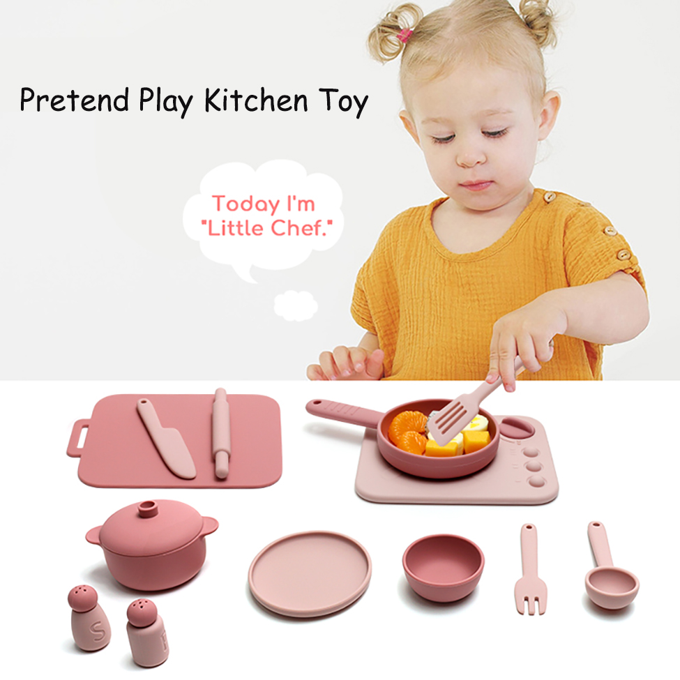 13 pcs set silicone cooking pl - Kitchen Gadgets Kids reseña y precio