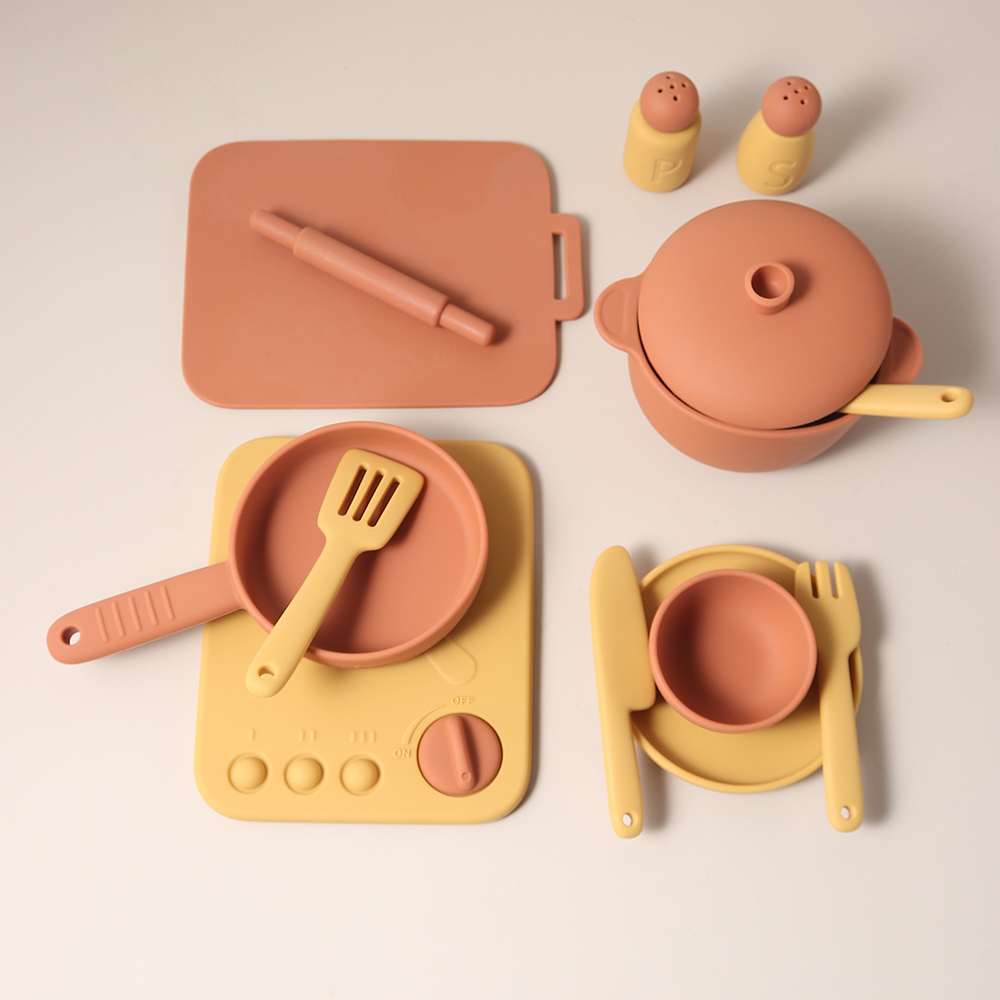 13 pcs set silicone cooking pl - Kitchen Gadgets Kids reseña y precio