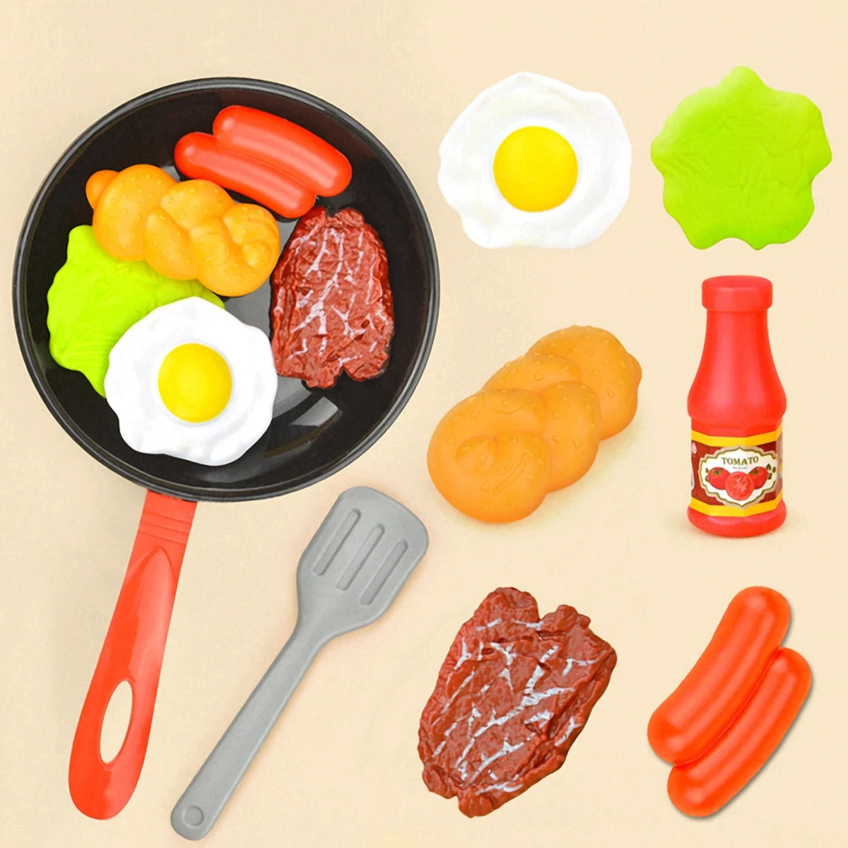 8PCS Kitchen Food Toys for Kid - Kitchen Gadgets Kids reseña y precio