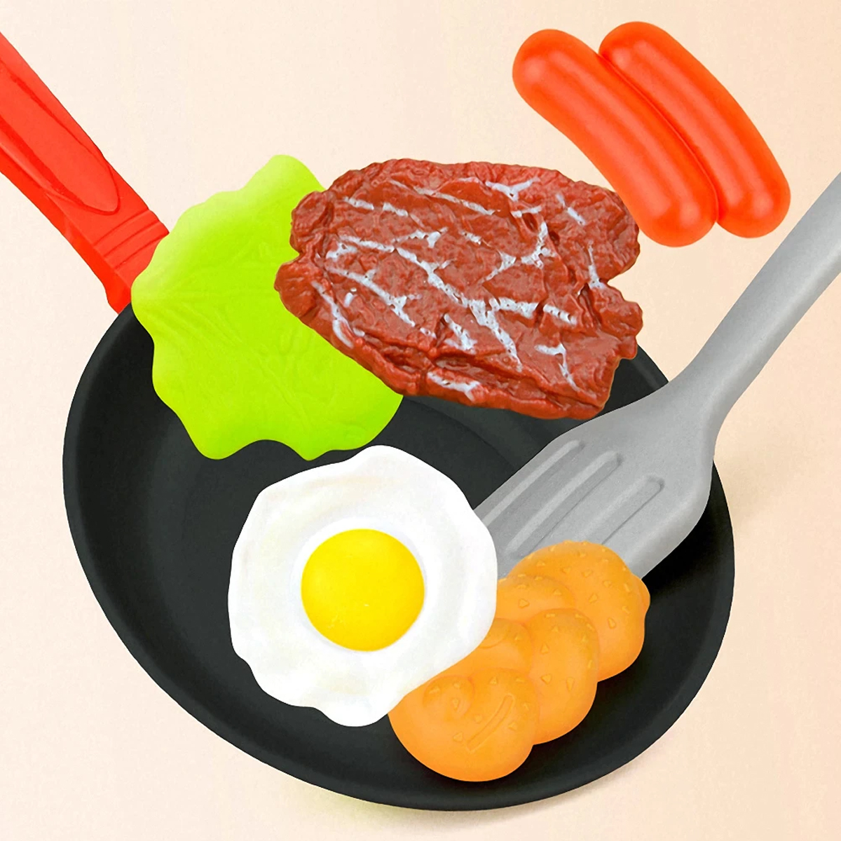 8PCS Kitchen Food Toys for Kid - Kitchen Gadgets Kids reseña y precio