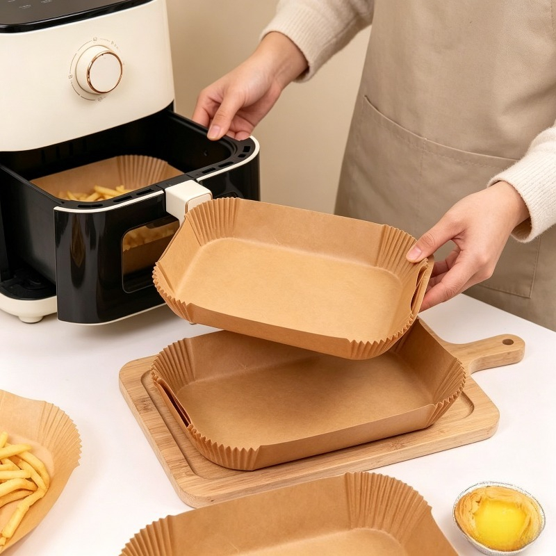 Rectangle Air Fryer Liners Foo - Kitchen Gadgets Air Fryer reseña y precio