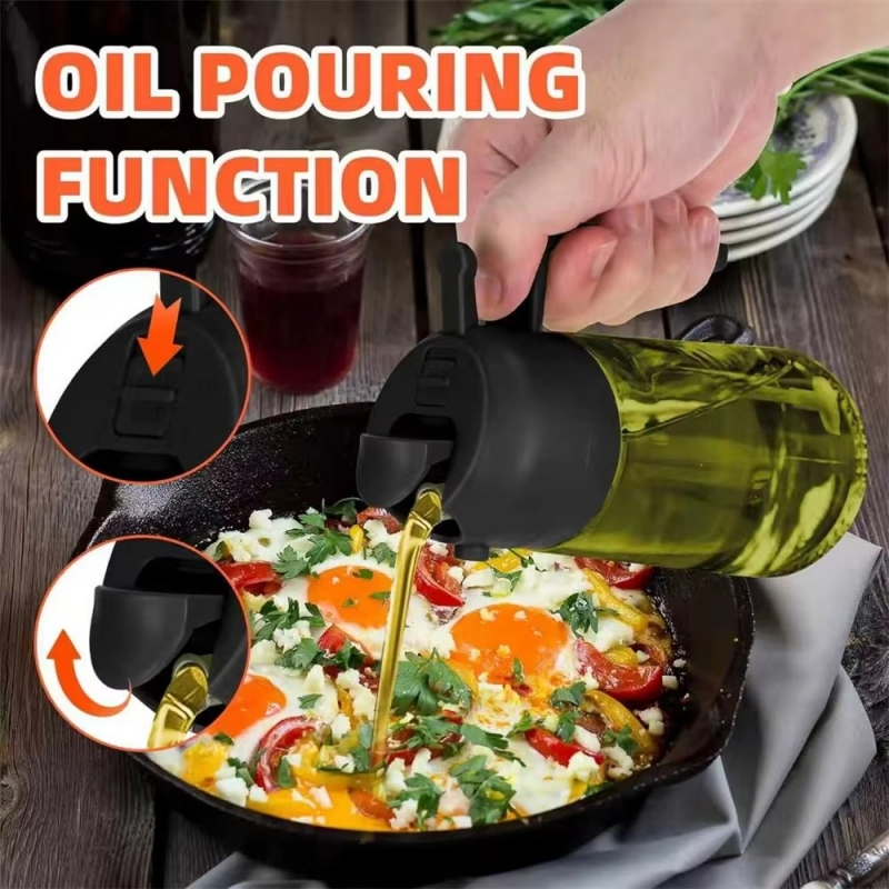 16oz/470ml Leakproof 2-in-1 Gl - Kitchen Gadgets Air Fryer reseña y precio