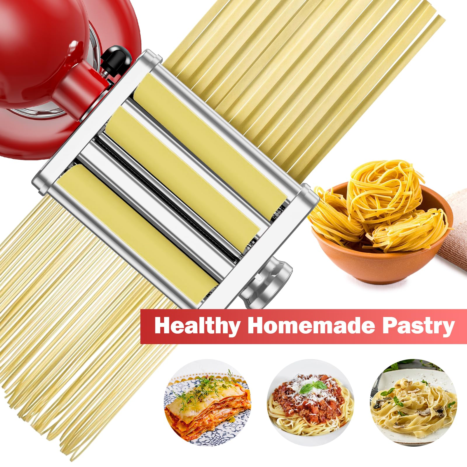 Gvode 3 in 1 Pasta Attachment  - Kitchen Gadgets Useful reseña y precio