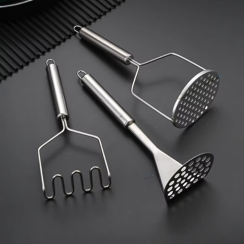 Stainless Steel Potato Masher  - Kitchen Gadgets Kids reseña y precio