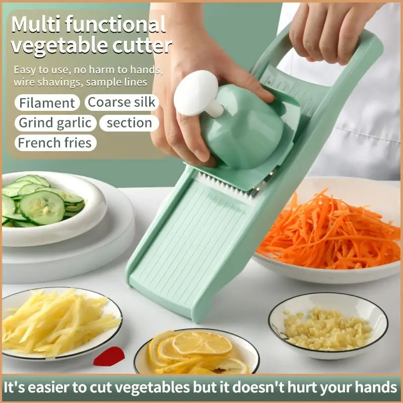 Household Vegetable Cutting Po - Mandoline Slicer reseña y precio