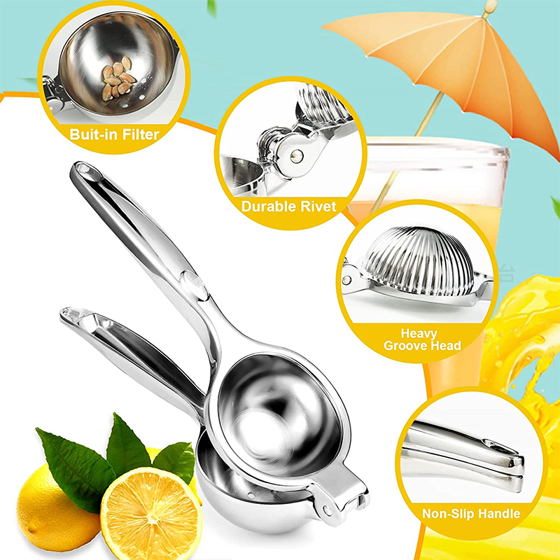 Manual Lemon Squeezer Zinc All - Citrus Lemon Squeezer reseña y precio