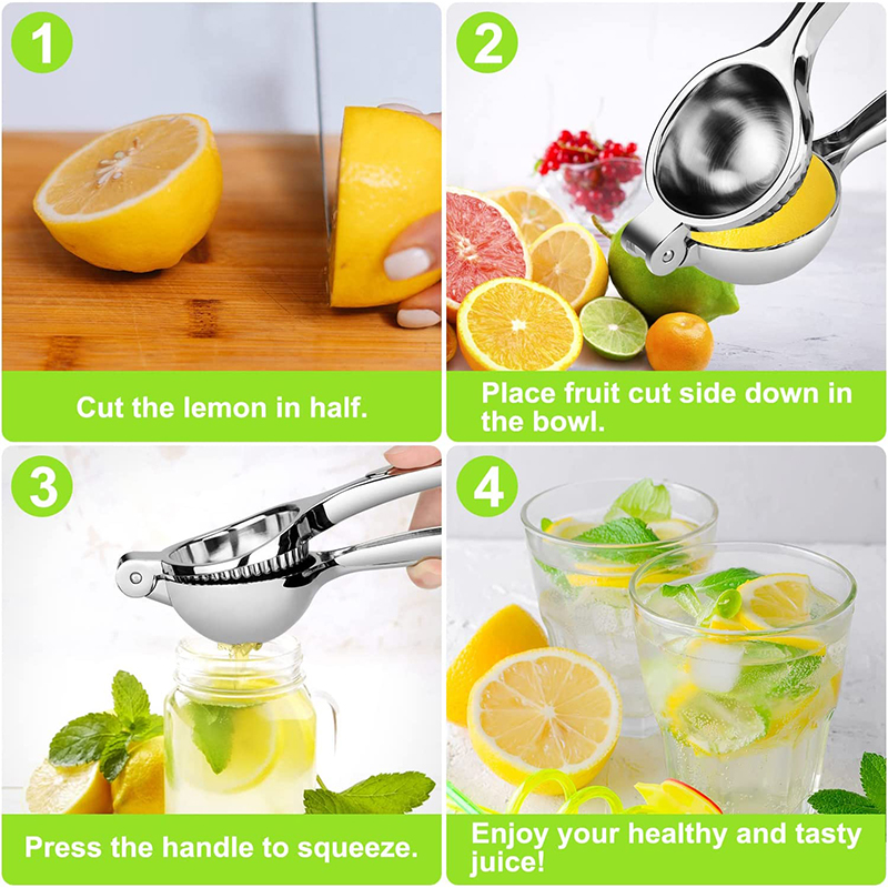 Manual Lemon Squeezer Zinc All - Citrus Lemon Squeezer reseña y precio