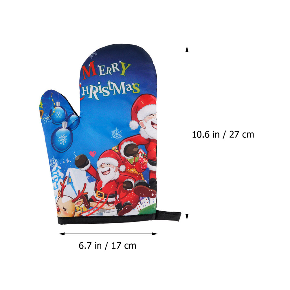 Heat Resistant Mitt Oven Glove - Kitchen Gadgets Xmas Gifts reseña y precio