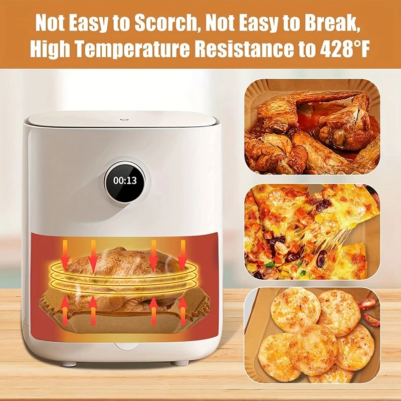 Air Fryer Paper Liners Disposa - Kitchen Gadgets Air Fryer reseña y precio