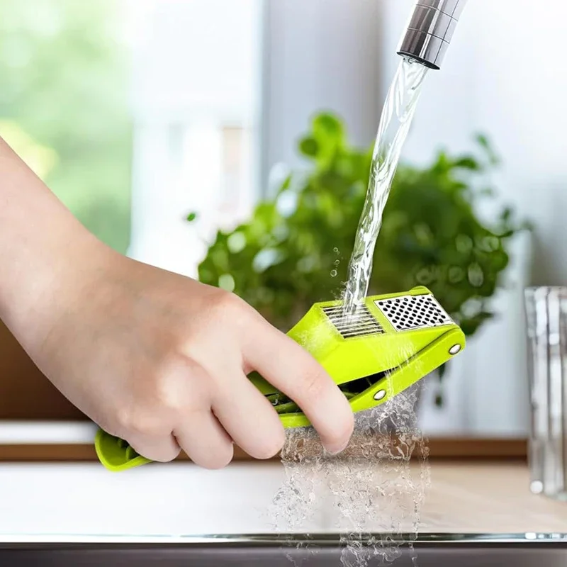 2 in 1 Garlic Ricer and Slicer - Kitchen Gadgets Useful reseña y precio