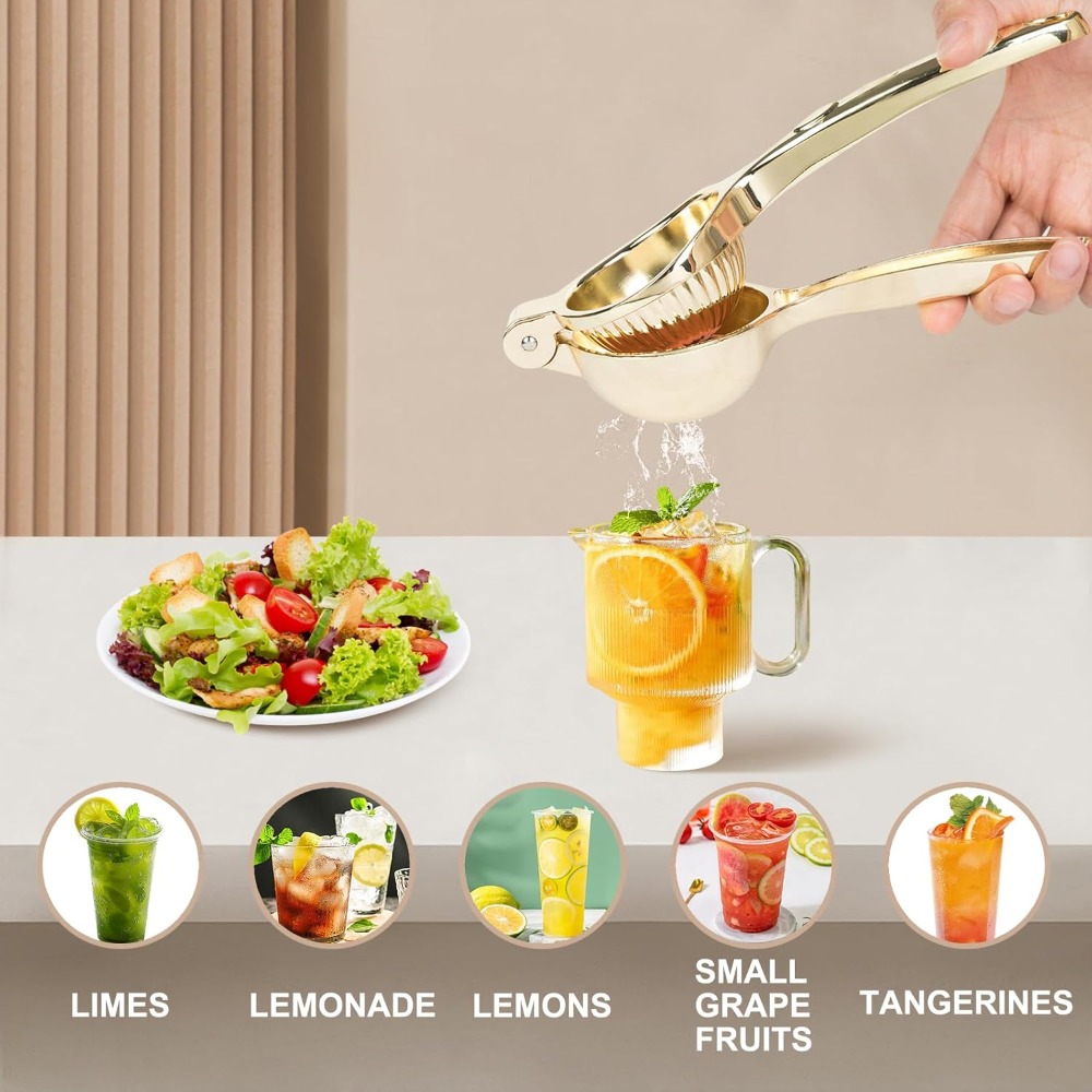 Heavy Duty Zinc Alloy Lemon Sq - Citrus Lemon Squeezer reseña y precio